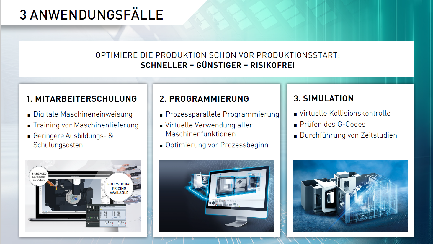 DMG MORI Digital Twin Software